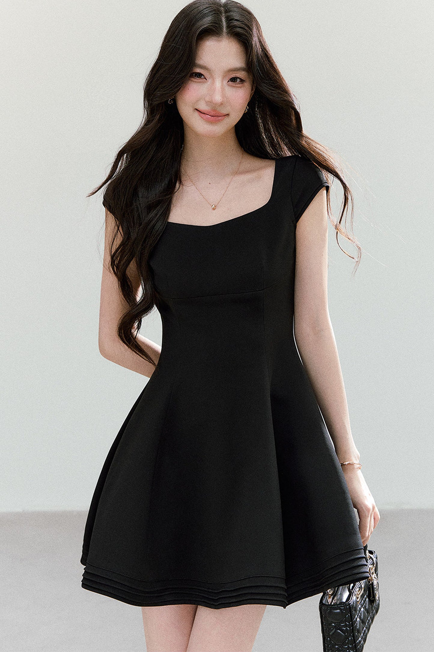 Elegant Slim Fit A-Line Dress