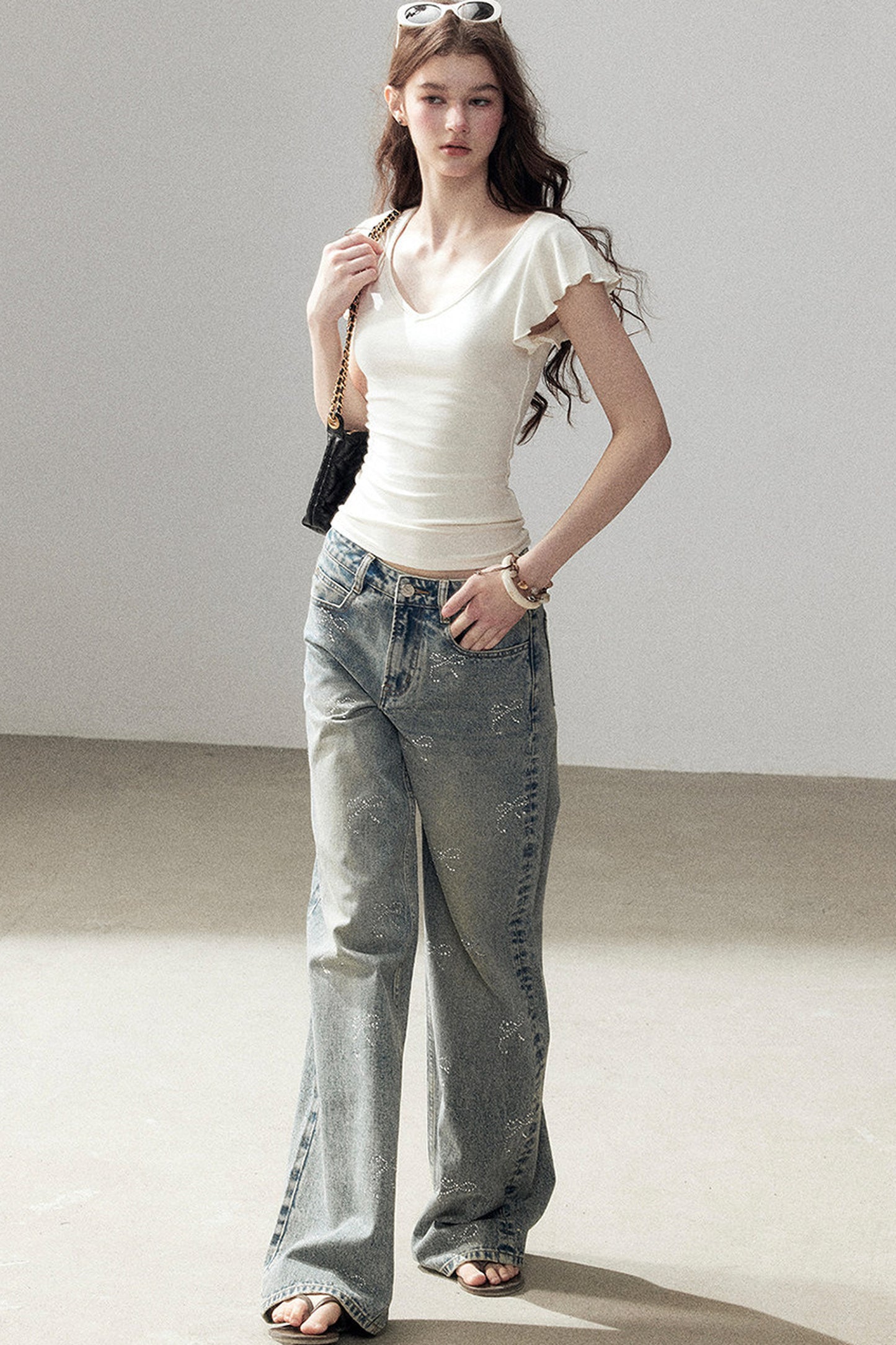 Summer Wind V-Neck Top