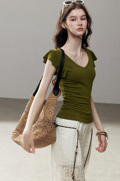 Summer Wind V-Neck Top