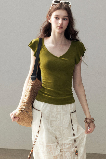 Summer Wind V-Neck Top