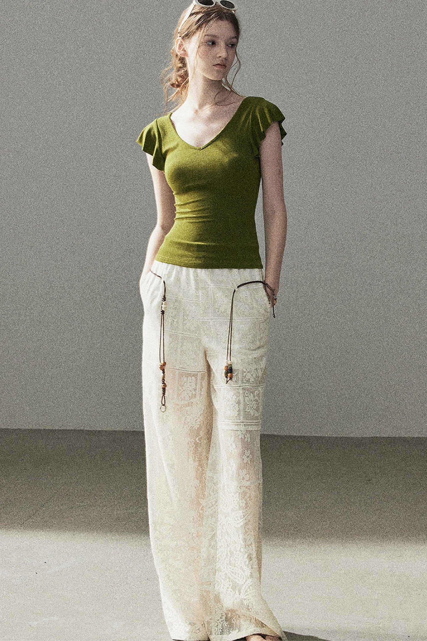 Summer Wind V-Neck Top