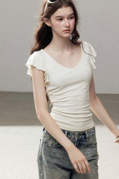 Summer Wind V-Neck Top