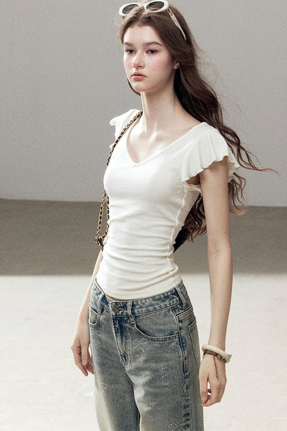 Summer Wind V-Neck Top