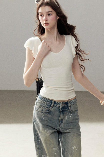 Summer Wind V-Neck Top