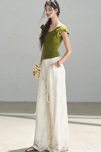 Summer Wind V-Neck Top
