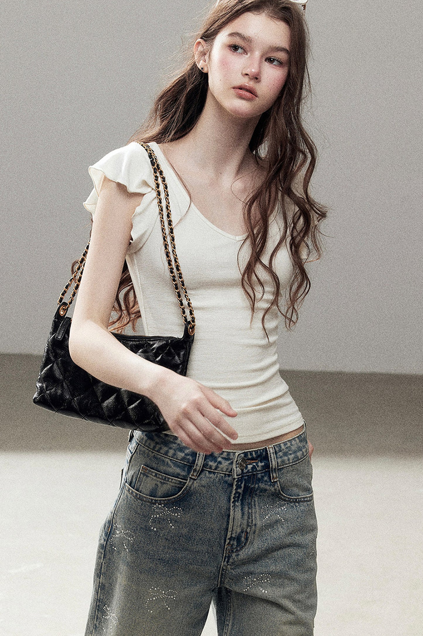 Summer Wind V-Neck Top