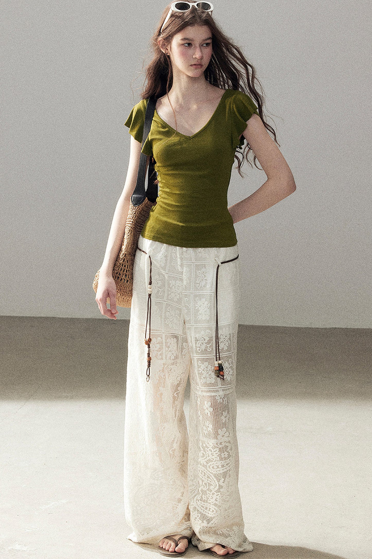 Summer Wind V-Neck Top