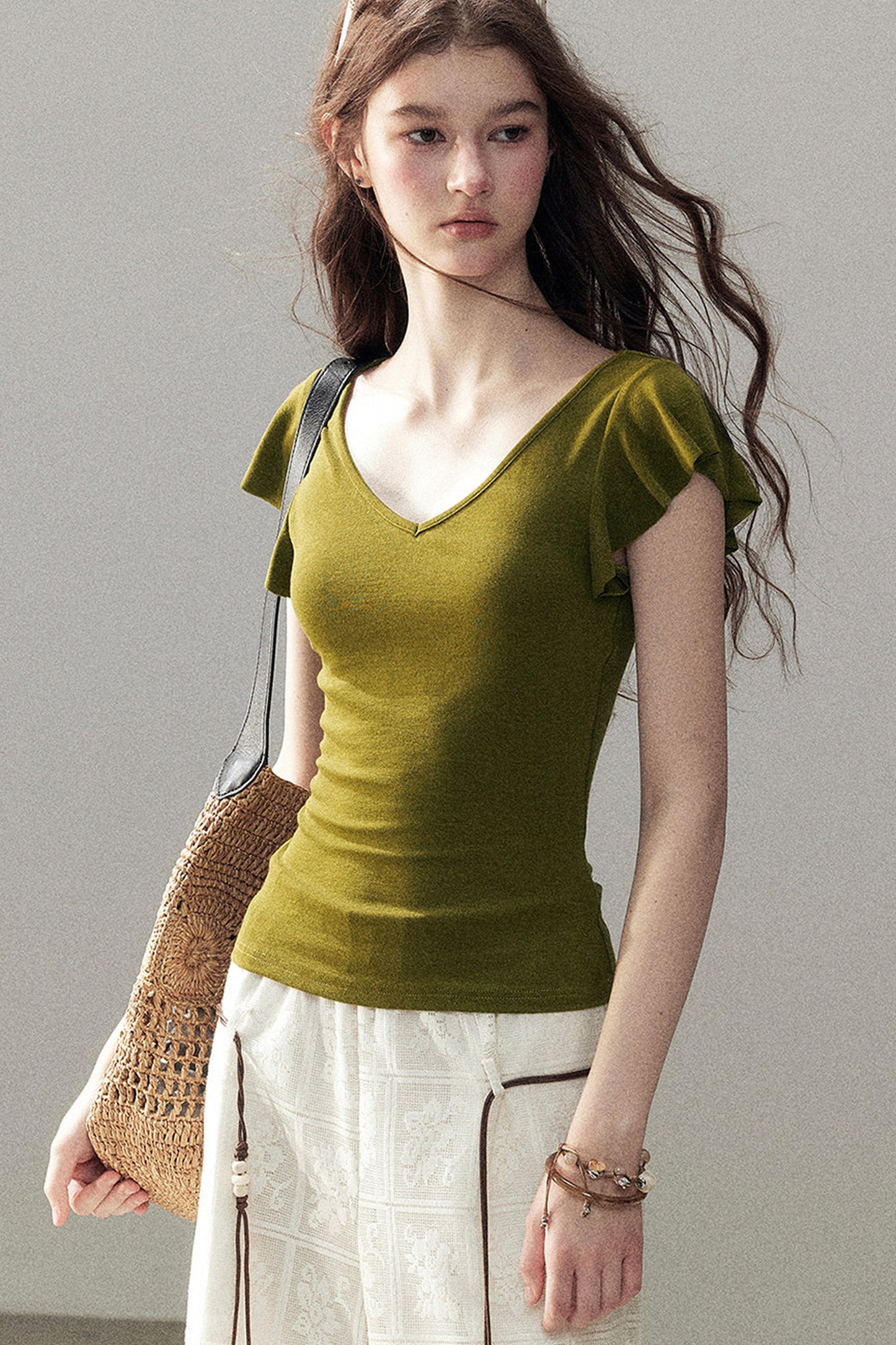 Summer Wind V-Neck Top