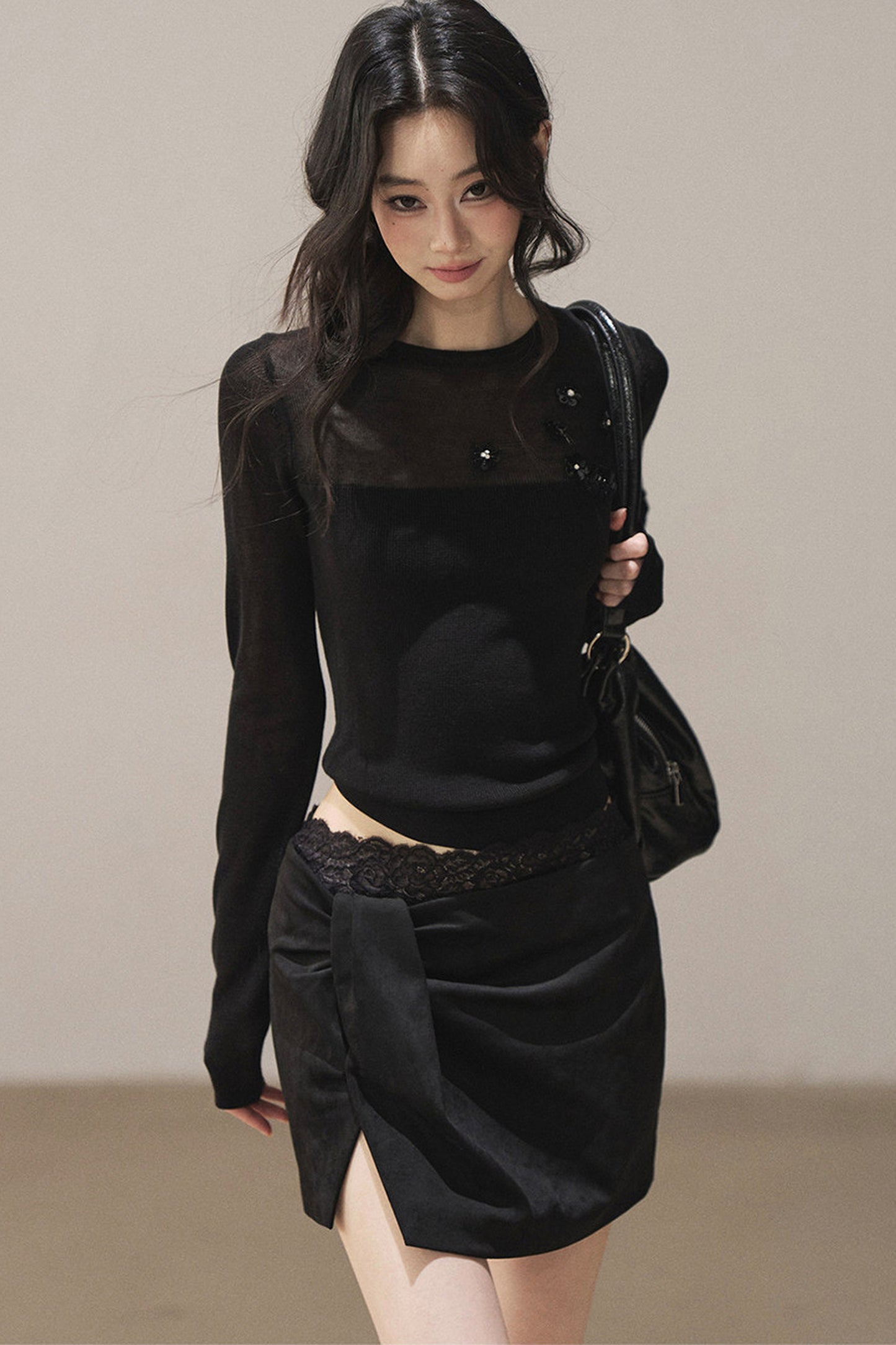 Sheer Autumn Base Blouse