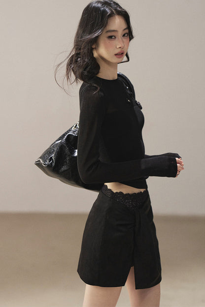 Sheer Autumn Base Blouse