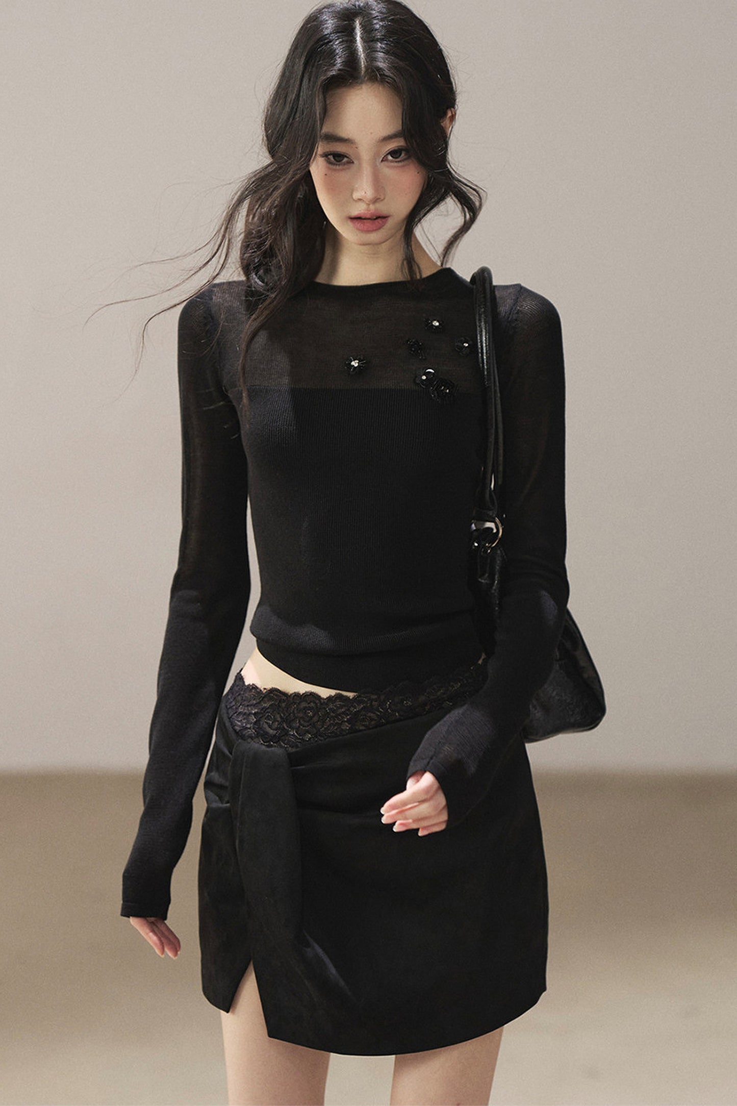 Sheer Autumn Base Blouse