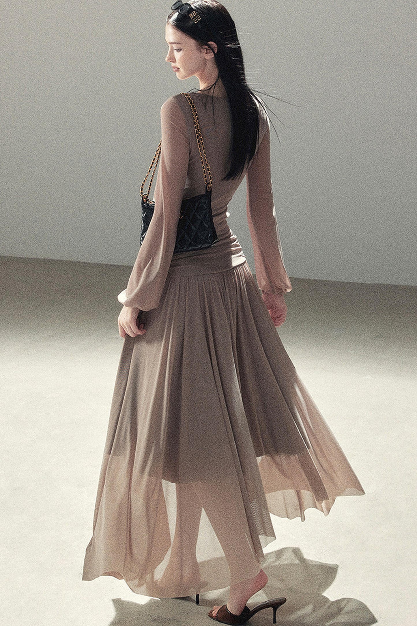 Autumn Two-Piece Top and Skirt Set-Up