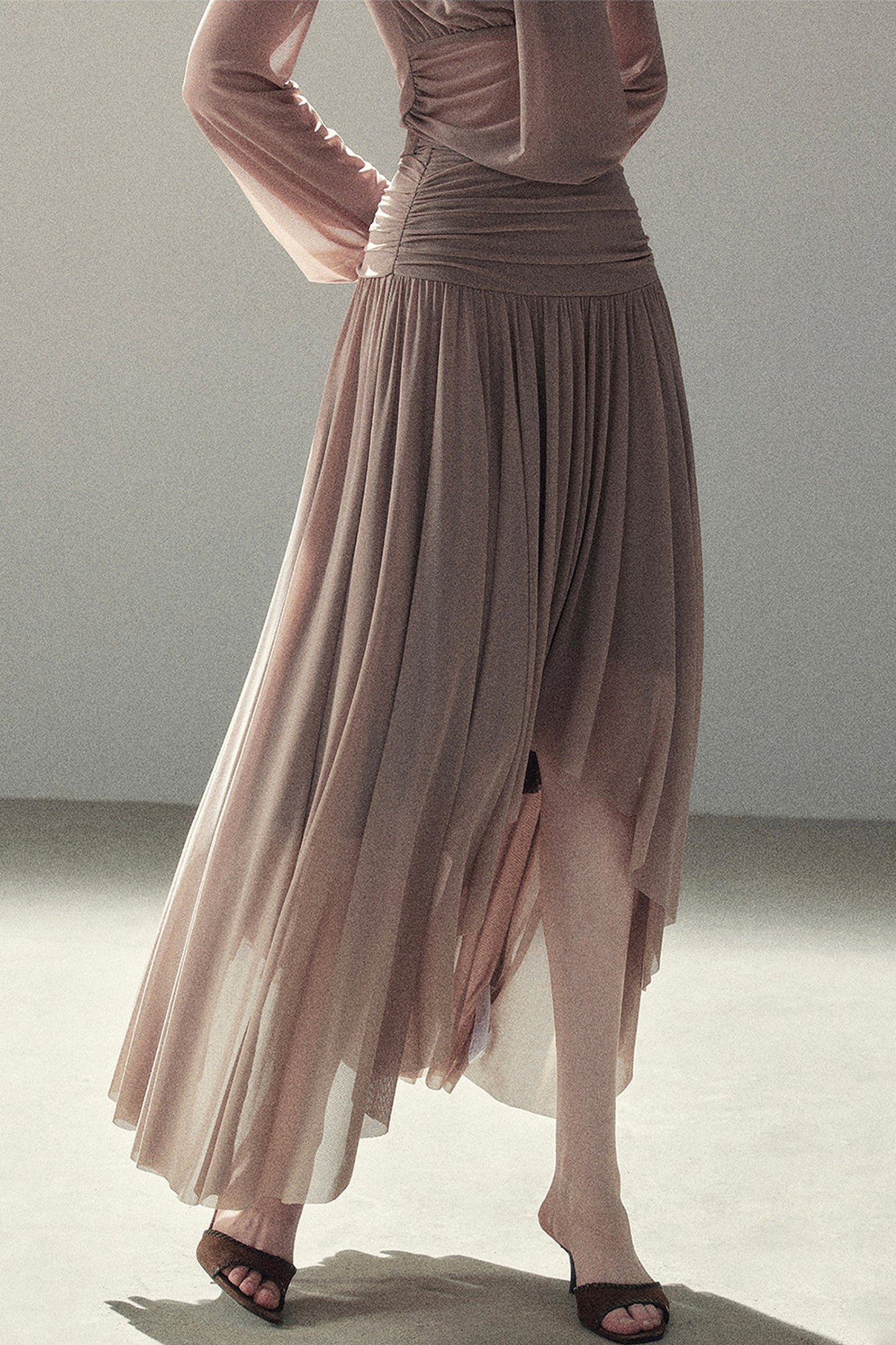 Autumn Two-Piece Top and Skirt Set-Up