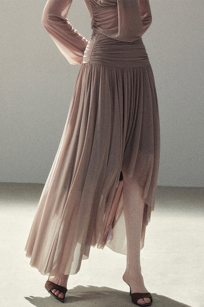 Autumn Two-Piece Top and Skirt Set-Up