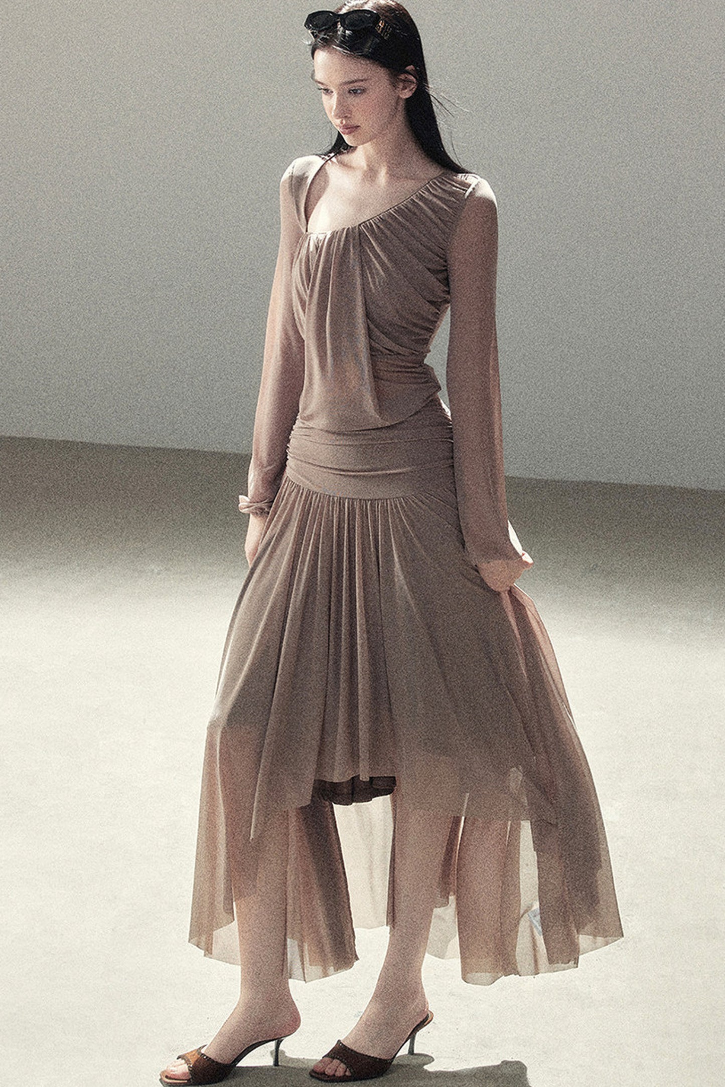 Autumn Two-Piece Top and Skirt Set-Up