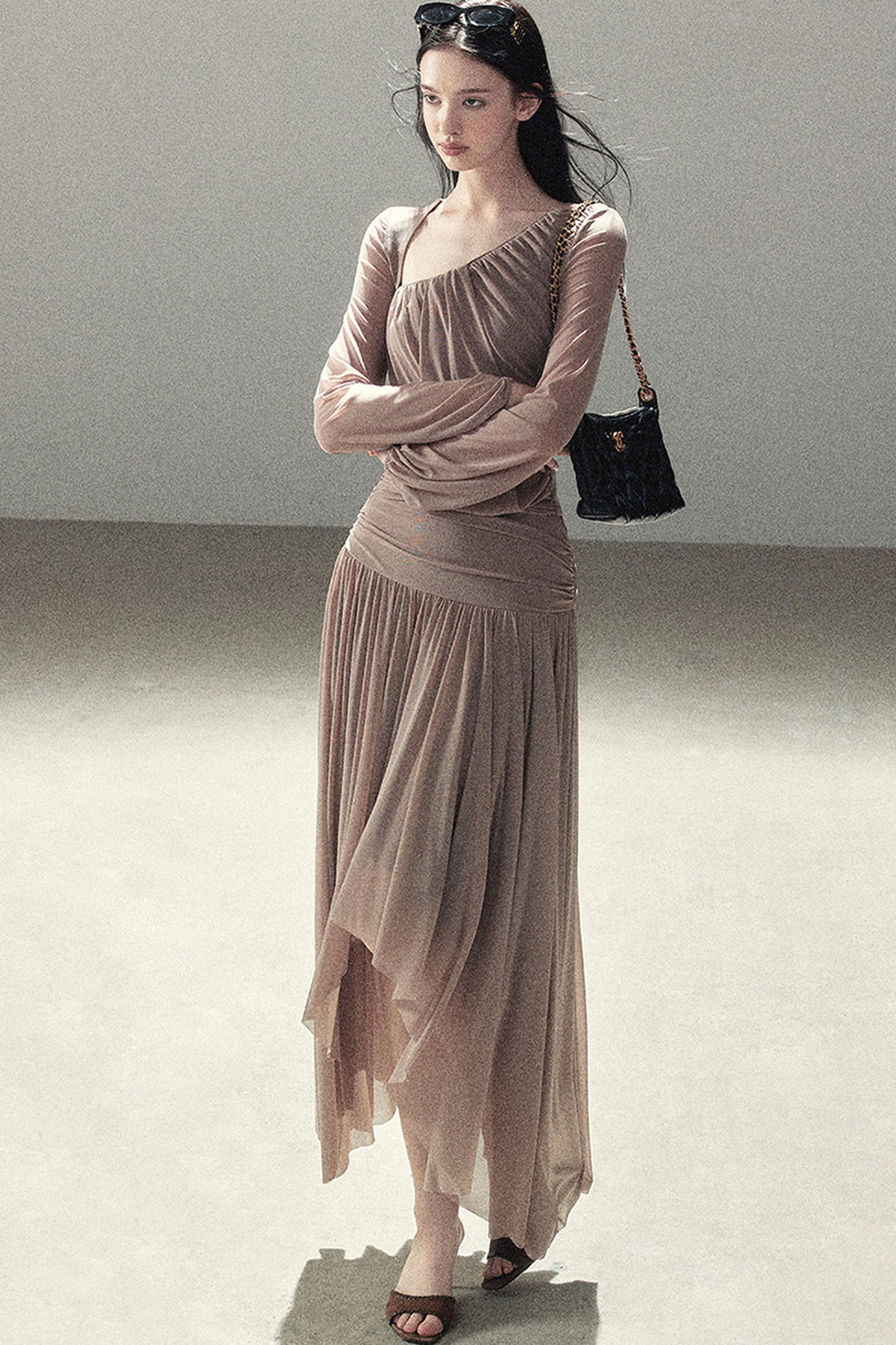 Autumn Two-Piece Top and Skirt Set-Up