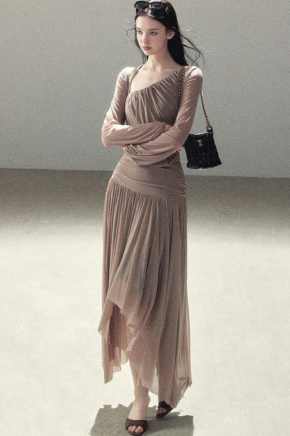 Autumn Two-Piece Top and Skirt Set-Up
