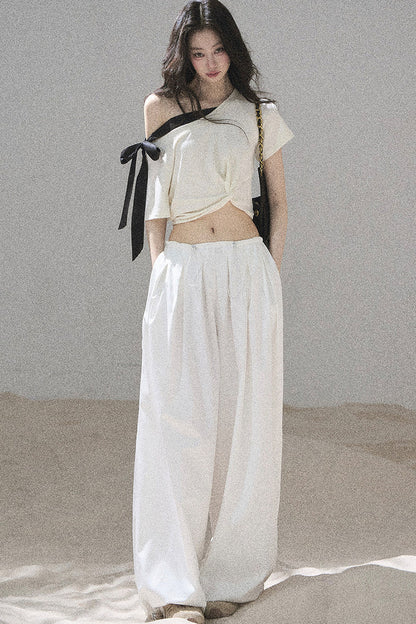 Moonlit Asymmetrical Twist Top