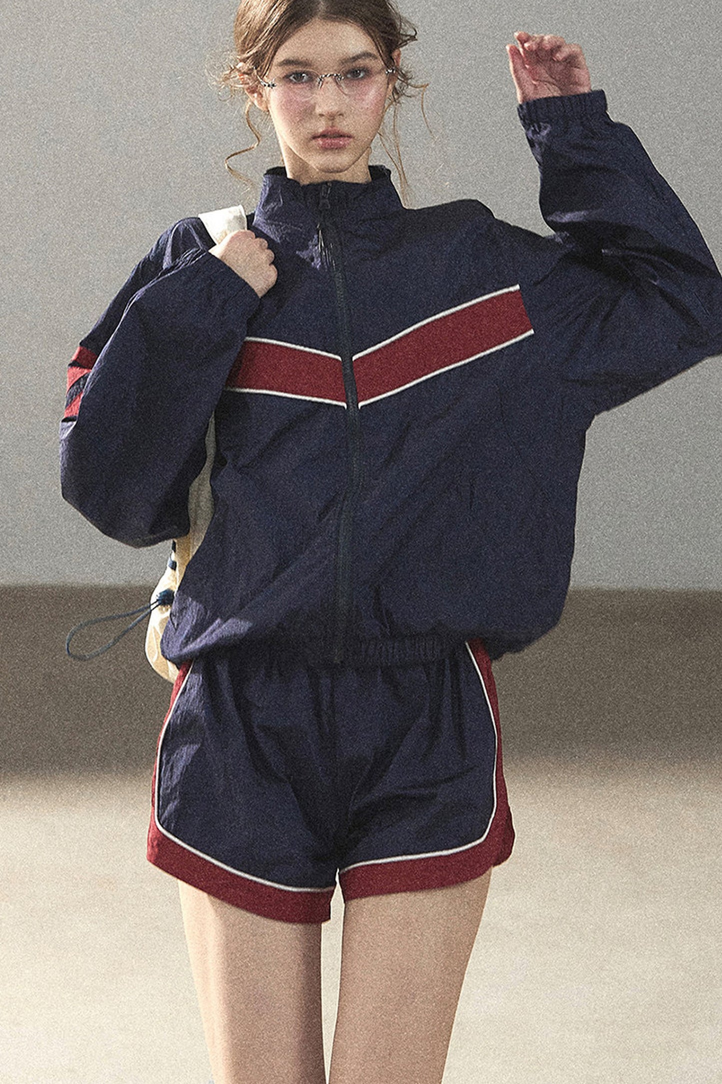 Style Relaxed Jacket and Shorts Set-Up