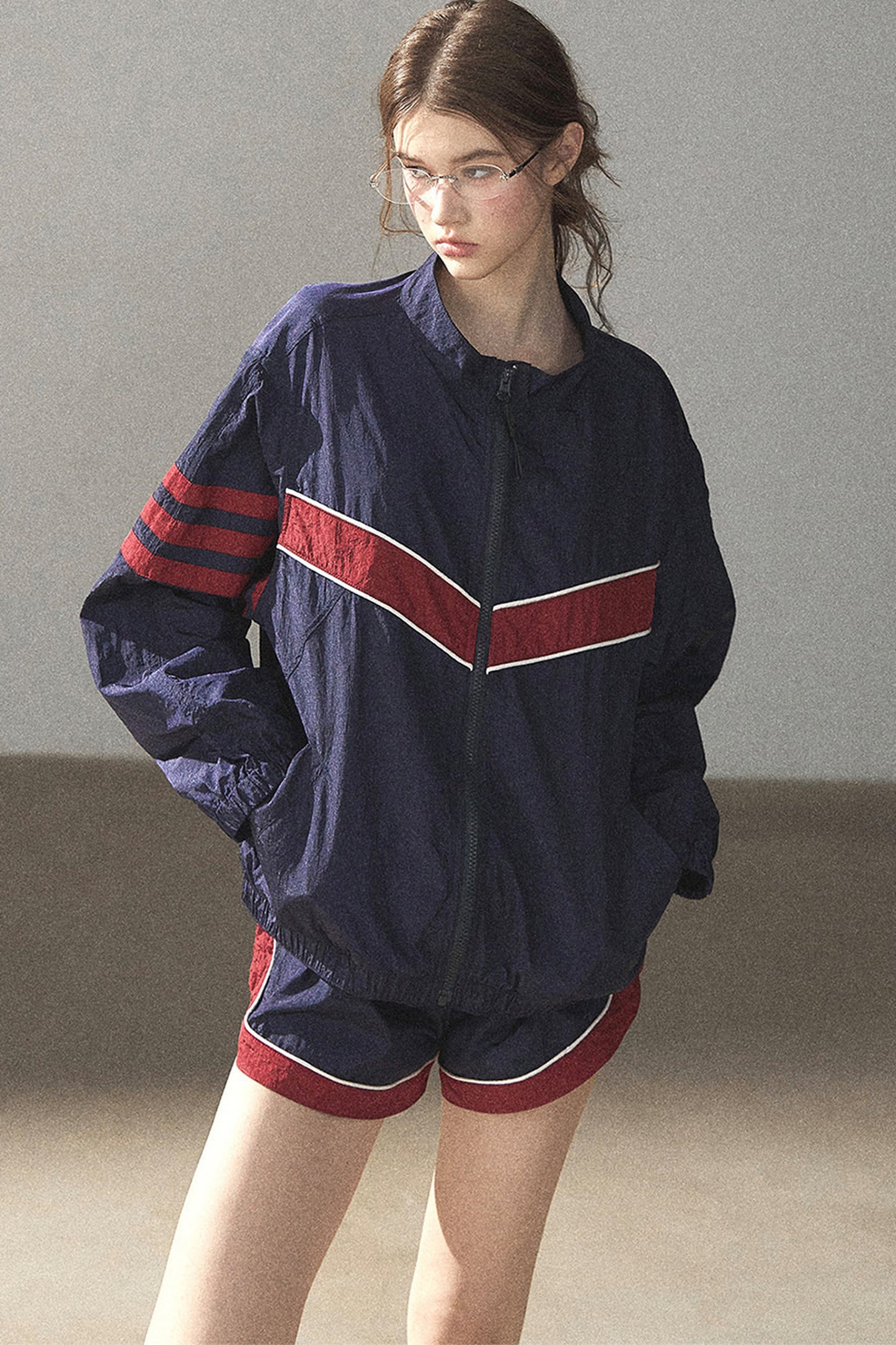 Style Relaxed Jacket and Shorts Set-Up