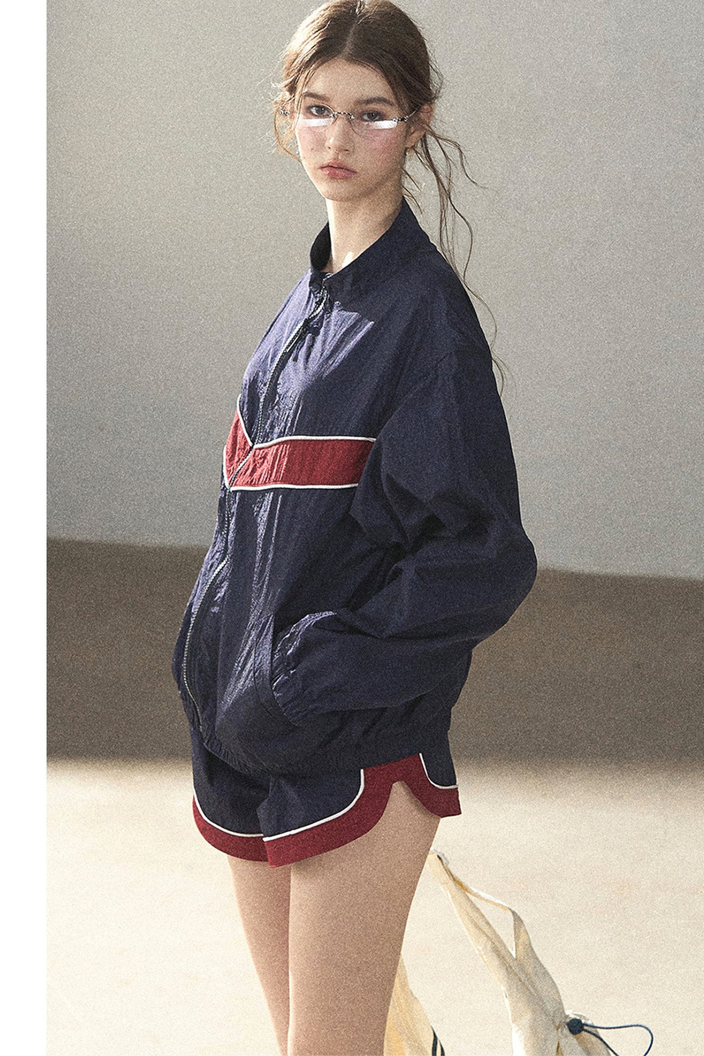 Style Relaxed Jacket and Shorts Set-Up