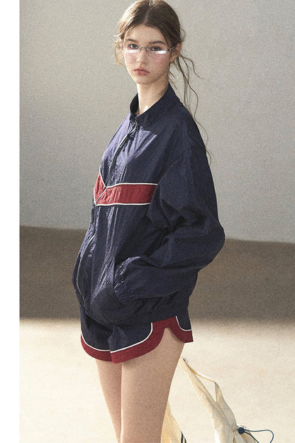 Style Relaxed Jacket and Shorts Set-Up