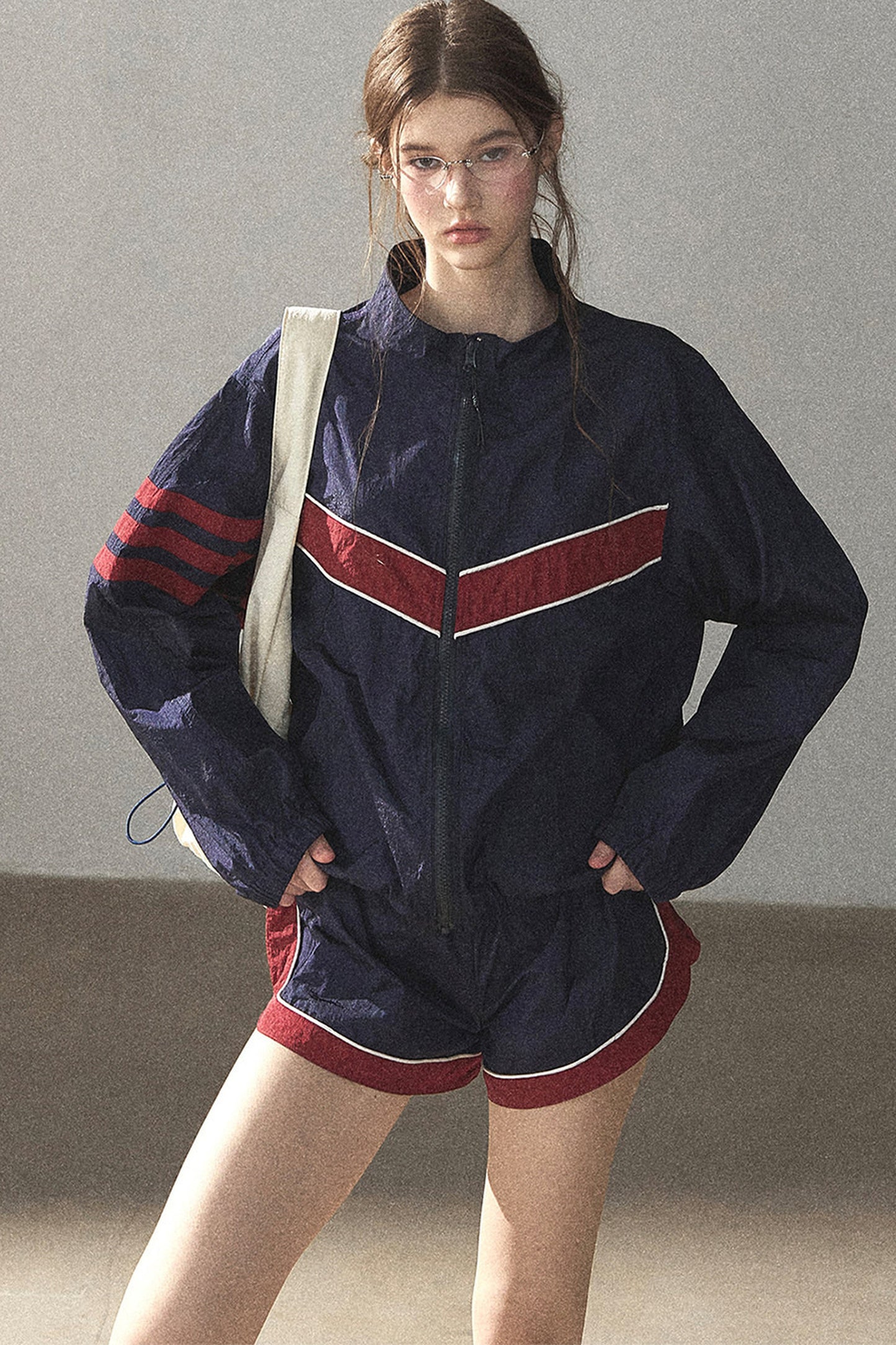 Style Relaxed Jacket and Shorts Set-Up