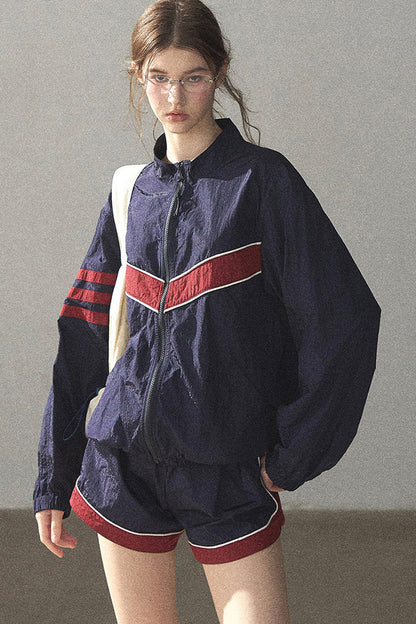 Style Relaxed Jacket and Shorts Set-Up