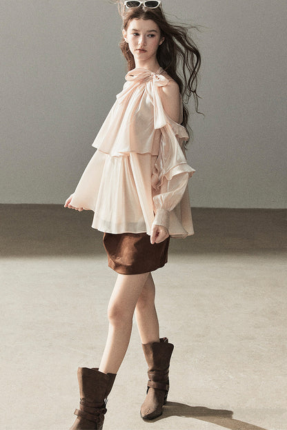 Pearl Luster Satin Blouse