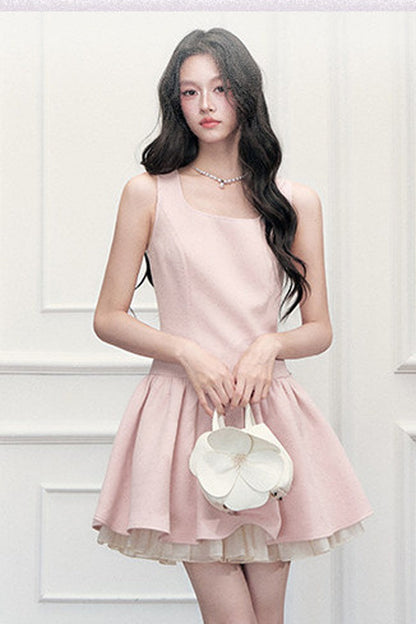 Ensemble cape et robe de princesse scintillante