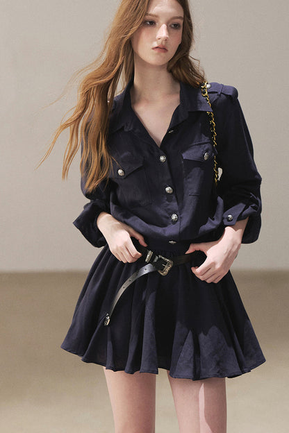 Exklusives Hemdblusenkleid-Set