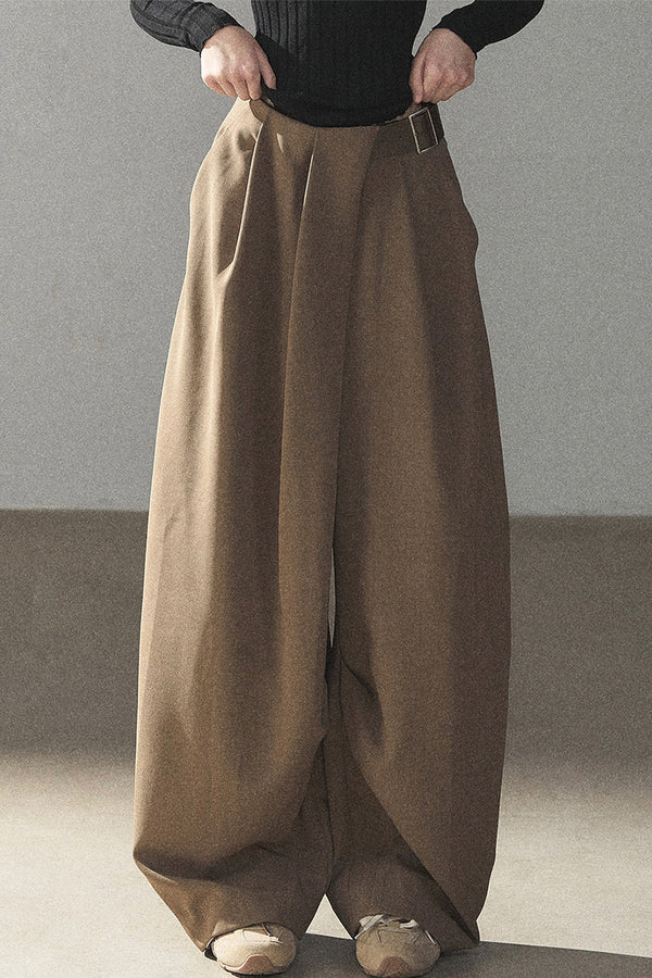 Women's Loose Wide-Leg Trousers