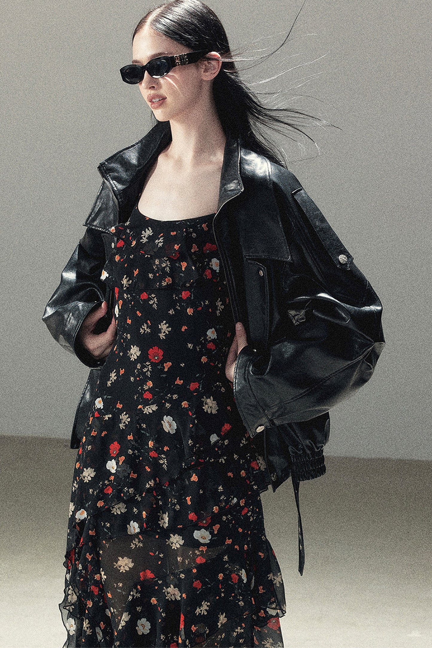 Oil Wax PU Leather Jacket