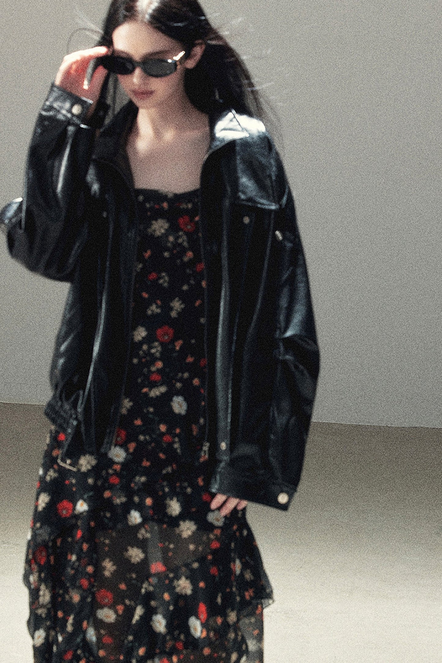 Oil Wax PU Leather Jacket