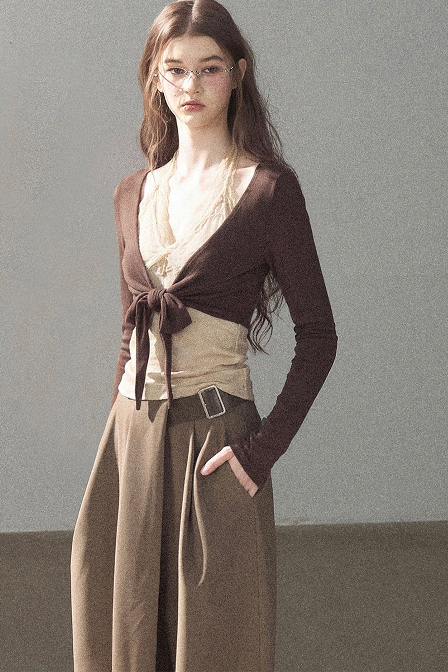 Layered-Look Lace T-Shirt