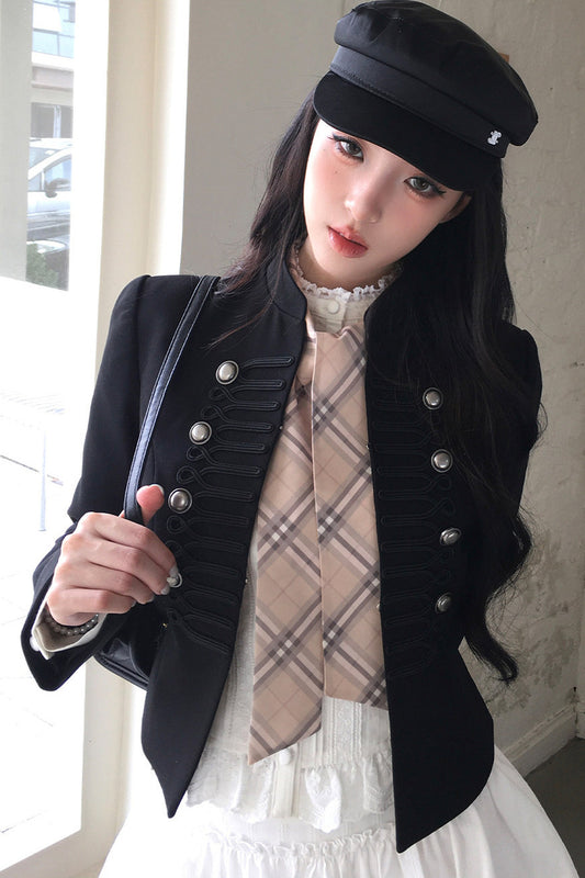 Narcissus Plaid Bow Tie
