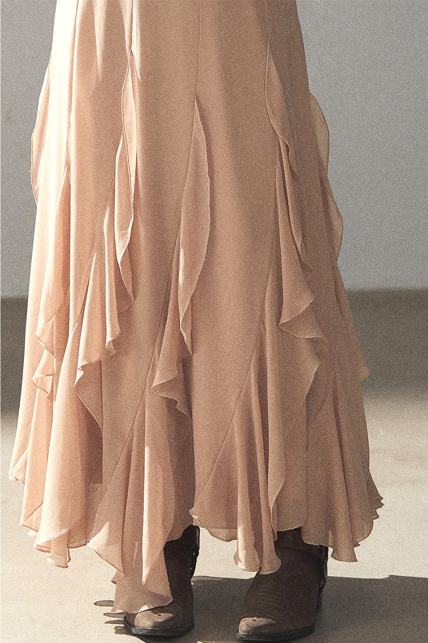 Cinnamon Pink Top and Suspender Dress Set-Up