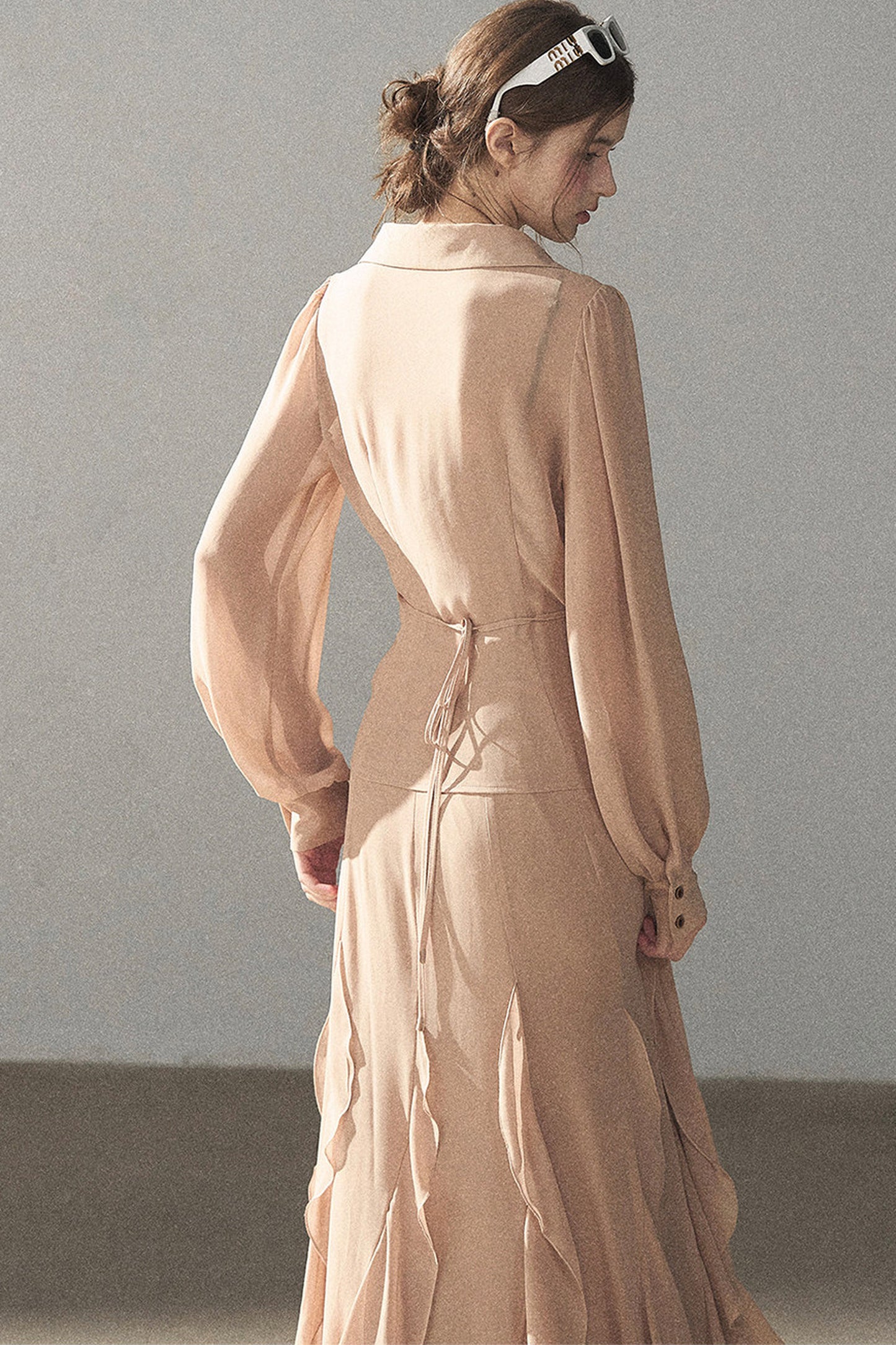 Cinnamon Pink Top and Suspender Dress Set-Up