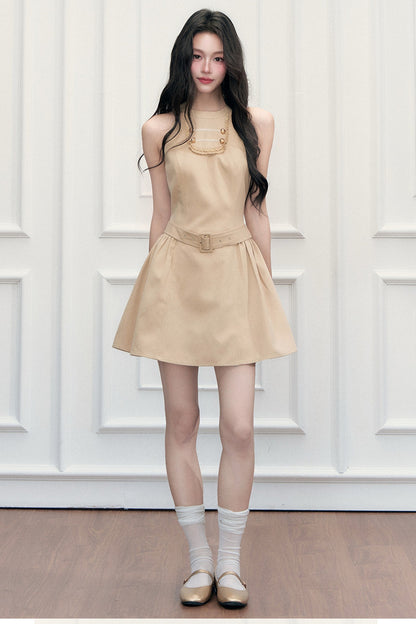 Cape Top and Halter Dress Set-Up
