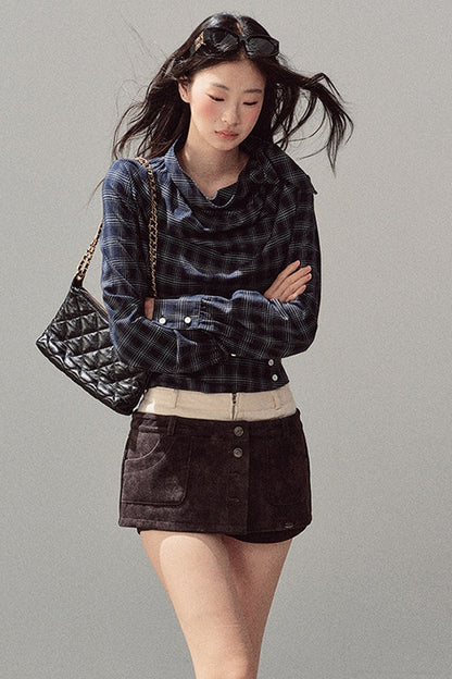 Forest Of Oaks Layered-Look Skirt