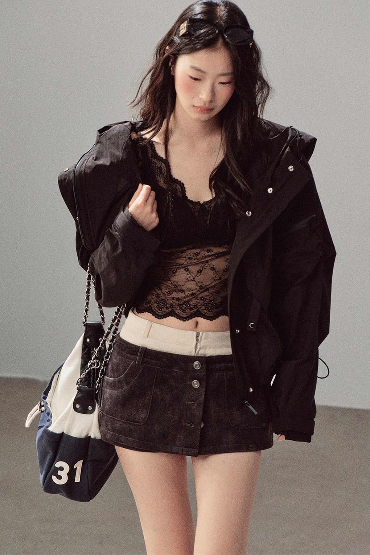 Forest Of Oaks Layered-Look Skirt
