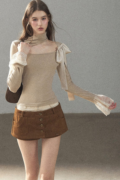 Forest Of Oaks Layered-Look Skirt