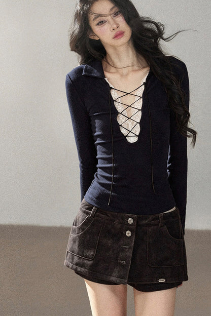 Forest Of Oaks Layered-Look Skirt