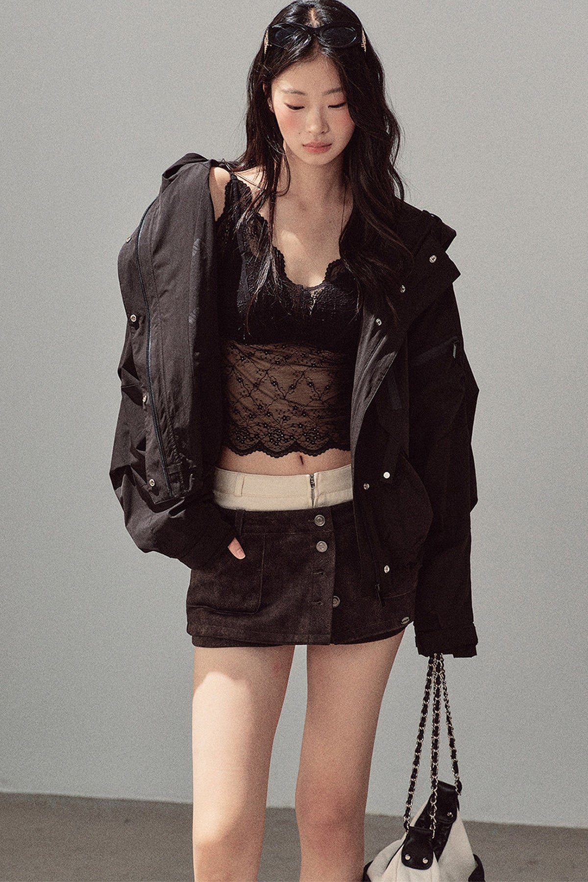 Forest Of Oaks Layered-Look Skirt
