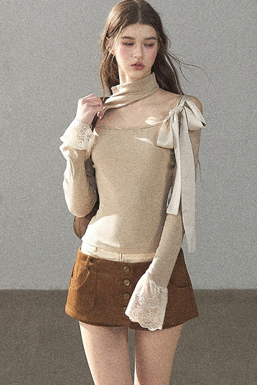 Forest Of Oaks Layered-Look Skirt