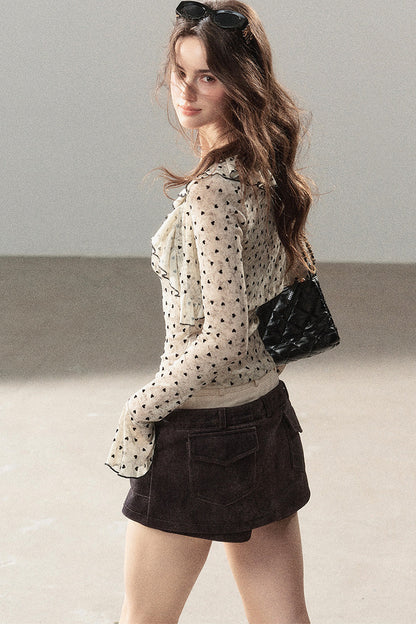 Forest Of Oaks Layered-Look Skirt