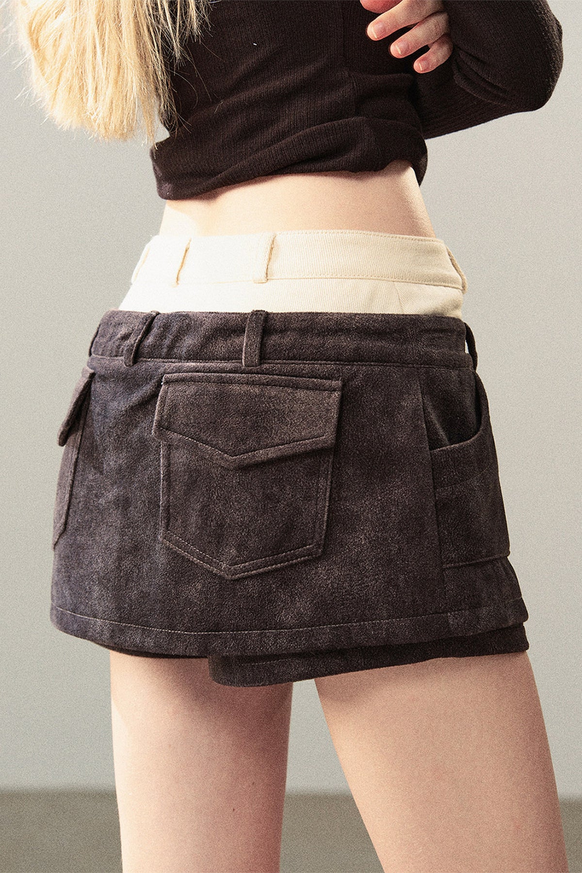 Forest Of Oaks Layered-Look Skirt