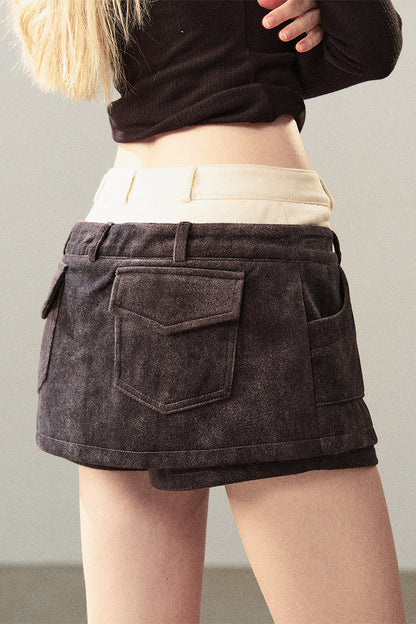 Forest Of Oaks Layered-Look Skirt