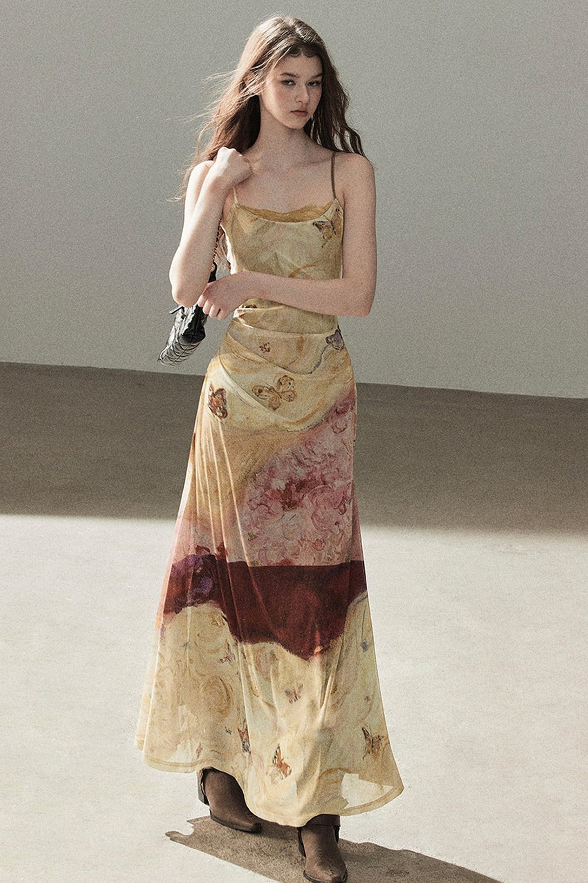 French Lace Camisole Burning Cloud Dress