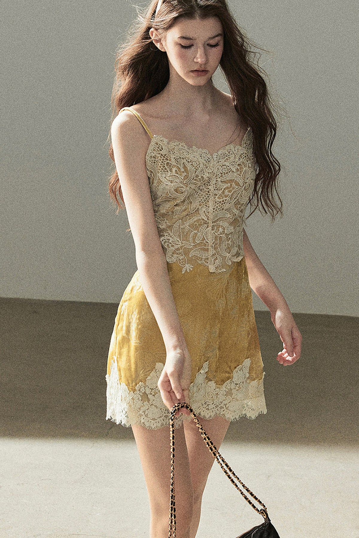 French Lace Camisole Dress